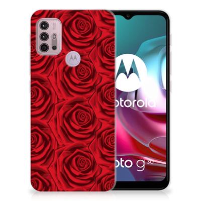 Motorola Moto G30 | G10 | TPU Case | Red Roses Motorola Moto G30 | G10 | TPU Case | Red Roses