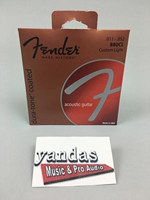 Fender 880CL Dura-Tone Coated snarenset western custom light