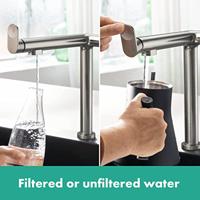 Hansgrohe Aqittura M91 Filter systeem 240, 1jet, rvs look - thumbnail