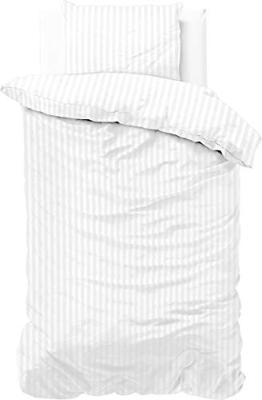 RoyalTextile - Dekbedovertrek Dallas - Micropercal - Wit - 140 x 220 RoyalTextile - Dekbedovertrek Dallas - Micropercal - Wit - 140 x 220