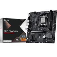 MSI PRO B840M-B AM5 mATX MB Moederbord Socket AMD AM5 Moederbord chipset AMD® B840 - thumbnail