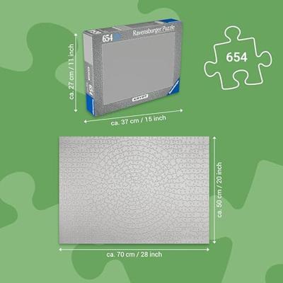 Krypt Silver-puzzel van 654 stukjes, Volwassenen en kinderen vanaf 14 jaar, Monochrome Challenge, 12000071, Ravensburger Krypt Silver-puzzel van 654 stukjes, Volwassenen en kinderen vanaf 14 jaar, Monochrome Challenge, 12000071, Ravensburger