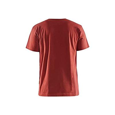Blåkläder T-Shirt 3D 35311042 | Gebrand rood | Maat S - 7330509769645