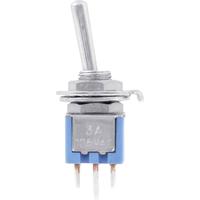 TRU COMPONENTS TC-MK245 TC-MK245 Tuimelschakelaar 2x aan/aan Continu 1 stuk(s) - thumbnail