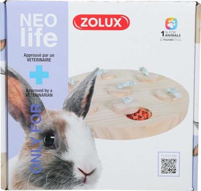 Zolux neolife treat tray konijn hout