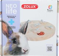 ZOLUX NEOLIFE TREAT TRAY KONIJN HOUT 23X23 CM - thumbnail