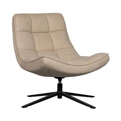 WOOOD Draaifauteuil 'Maudi' Geweven, kleur Naturel