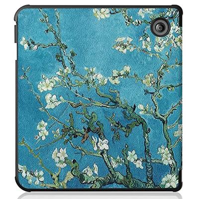 Lunso - Origami sleepcover hoes - Kobo Sage - Van Gogh Amandelbloesem Lunso - Origami sleepcover hoes - Kobo Sage - Van Gogh Amandelbloesem