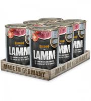 Belcando Super Premium blik [6 x 800 g lam met rijst en tomaten] | natvoer voor honden | nat voer blik | compleet voer voor honden van alle rassen - thumbnail