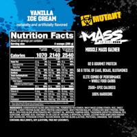 Mutant Mass Extreme 2500 Cookies & Cream (2720 g) - thumbnail