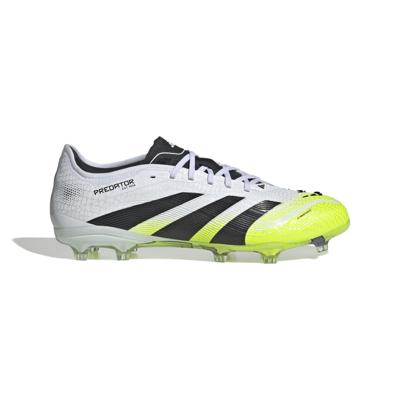 adidas Predator Pro Gras Voetbalschoenen (FG) Wit Zwart Neongeel
