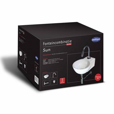 Fonteinset Best Design Sun One Pack Rond 16x30 cm Fonteinset Best Design Sun One Pack Rond 16x30 cm