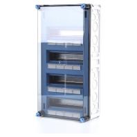 Hensel 2000610 Mi 1448 Distributiekast Aantal groepen: 48 Aantal rijen: 4 Inhoud: 1 stuk(s) - thumbnail