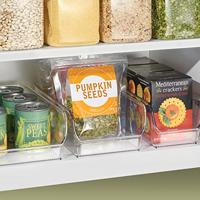 iDesign - Open Opbergbox, 28.2 x 9.1 x 8.9 cm, Kunststof, Transparant - thumbnail