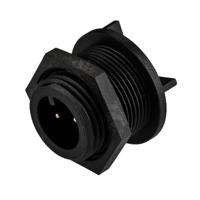 Bulgin PX0413/02P/PC Ronde connector Totaal aantal polen: 2 1 stuk(s) - thumbnail