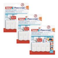 tesa Powerstrips Vario-gardinehaak set van 3 Wit Inhoud: 12 stuk(s) - thumbnail