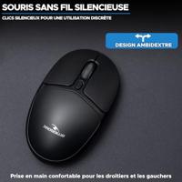 Wireless muis Bluestork Office 25 Zwart - thumbnail