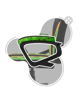 Gaming stoel voor kinderen Huzaro Ranger 1.0 Pixel Mesh