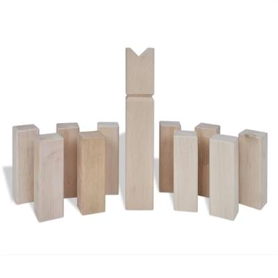 VidaXL Houten kubb spel set VidaXL Houten kubb spel set