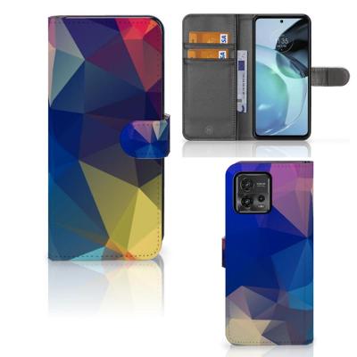Motorola Moto G72 | Book Case | Polygon Dark