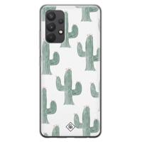 Samsung Galaxy A32 4G siliconen telefoonhoesje - Cactus print - thumbnail