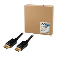 LogiLink CV0113 DisplayPort-kabel DisplayPort Aansluitkabel DisplayPort-stekker, DisplayPort-stekker 15.00 m Zwart - thumbnail
