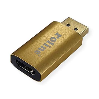 ROLINE GOLD 4K DisplayPort/HDMI Adapter, Actief, v1.2, DP Male - HDMI Female