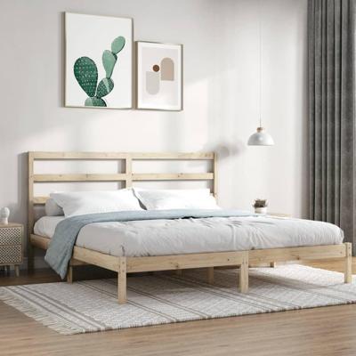 Bedframe zonder matras massief grenenhout 200x200 cm Bedframe zonder matras massief grenenhout 200x200 cm