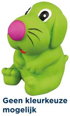 TRIXIE LATEX HOND MET GELUID ASSORTI 8 CM 4 ST