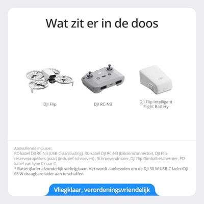 DJI Flip Incl. DJI RC-N3 Controller