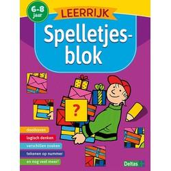Leerrijk spelletjesblok 6-8 jaar