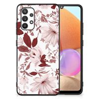 Kleurrijke Telefoonhoesje Samsung Galaxy A32 4G | A32 5G Enterprise Editie Watercolor Flowers - thumbnail