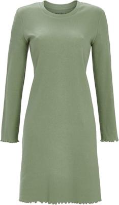 Groen nachthemd Ringella rib