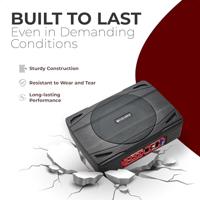 Underseat Auto Subwoofer Met Versterker - 100 Watt RMS - 500 Watt Piekvermogen - RCA - 8 Inch Woofer (BC120US) - thumbnail