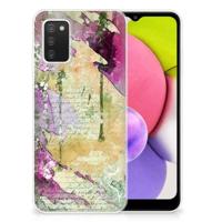 Smartphone hoesje Samsung Galaxy A03S Letter Painting - thumbnail