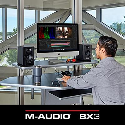 M-AUDIO BX3 luidspreker Zwart Bedraad 50 W