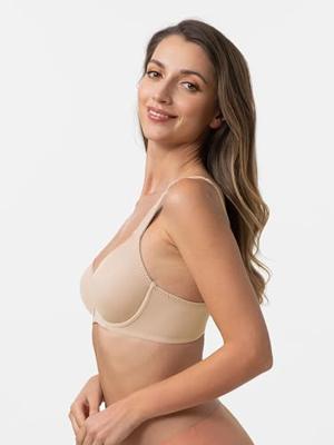 Beugel Bh zonder vulling - Lindsay ECO - Voorgevormde bh met goede ondersteuning - T-shirt bh zonder vulling