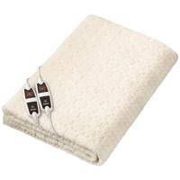 Beurer UB56 Elektrische Onderdeken 150x160 cm Teddy/Fleece Wit - thumbnail