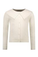 Like Flo Meisjes vest gebreid - Off wit - thumbnail