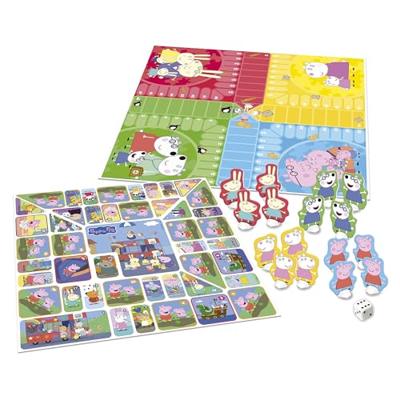 Parchis en Oca Spelbord Peppa Pig