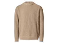 Esmara Men Gebreide heren trui (Beige, L) - thumbnail