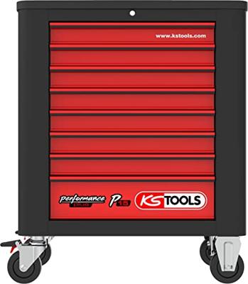 KS Tools 8157397 Werkplaatswagen Kleur (specifiek): Zwart, Rood