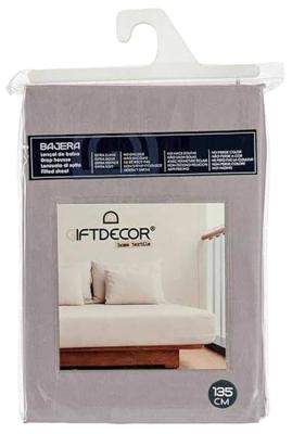 Onderlaken 135 cm Antraciet (12 Stuks)