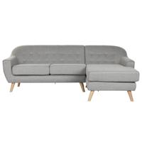Sofa Home ESPRIT Grijs Crème Scandi 226 x 144 x 84 cm - thumbnail