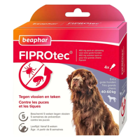 Beaphar Fiprotec Spot-On Hond 40-60kg - 4 pip - thumbnail