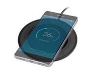 Draadloze Smartphone Oplader - Universele QI Snellader met Ultra Plat Design - Met USB Adapter (PSQ10C-B) - thumbnail