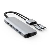 Drive VIPER 10-in-2 USB-C Hub Dockingstation - thumbnail