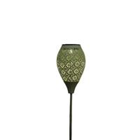 Fakkel solar metaal 78x10 cm sage groen Anna's Collection - Annas collection - thumbnail