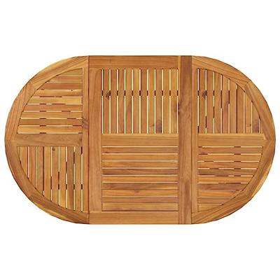 Tuintafel 150x90x75 cm massief acaciahout