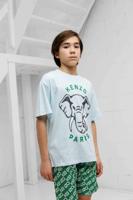 Kenzo Elephant Logo T-Shirt Kids Lichtblauw - Maat 7/8 jaar - Kleur: Lichtblauw | Soccerfanshop - thumbnail